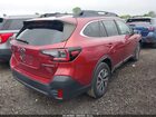 2022 Subaru Outback Premium Maroon vin: 4S4BTACC4N3101152