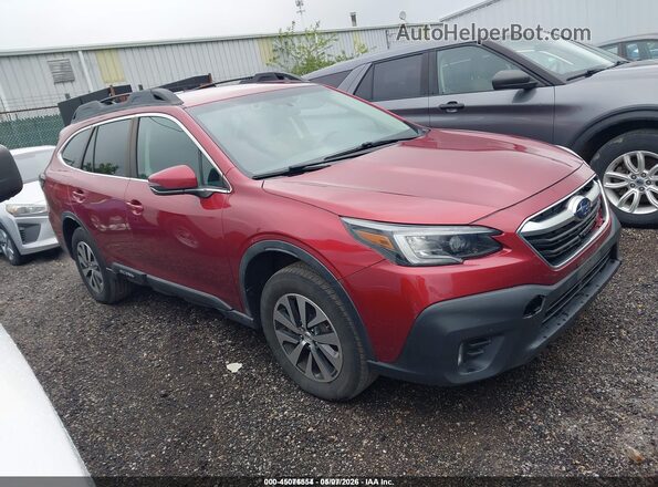 4S4BTACC4N3101152 2022 SUBARU OUTBACK Maroon Przód prawy
