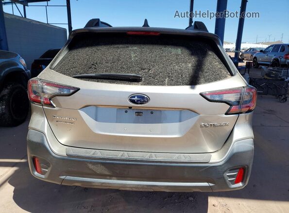 4S4BTACC7L3130738 2020 SUBARU OUTBACK Желто-коричневый Вид сзади