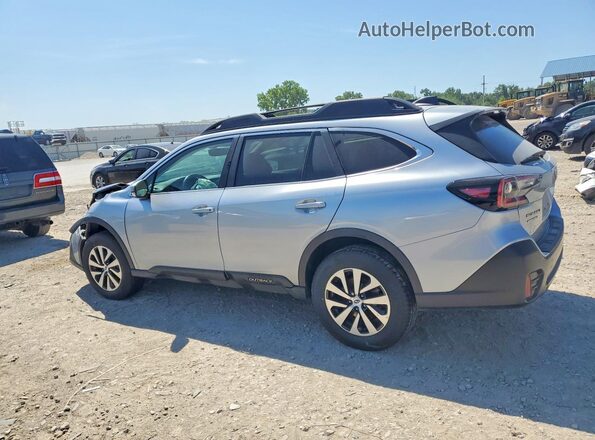 4S4BTACC7N3206218 2022 SUBARU OUTBACK Серебряный Задняя левая четверть