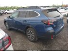 2022 Subaru Outback Premium Blue vin: 4S4BTACC9N3101373