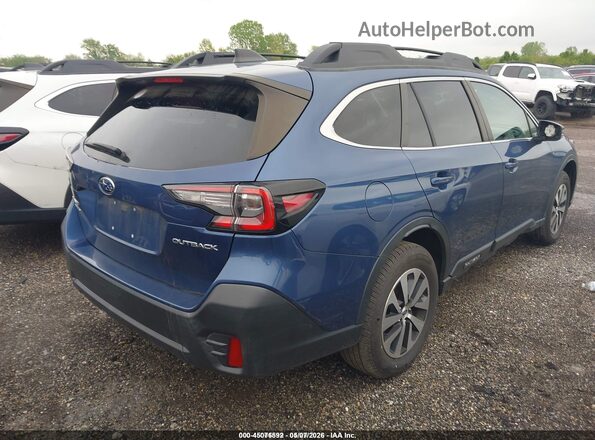 4S4BTACC9N3101373 2022 SUBARU OUTBACK Blue Trasero derecho