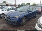 2022 Subaru Outback Premium Blue vin: 4S4BTACC9N3101373