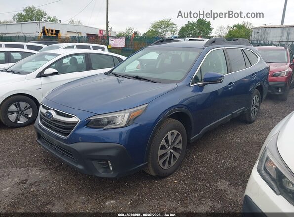 4S4BTACC9N3101373 2022 SUBARU OUTBACK Blue Vista tres cuartos delantera izquierda