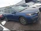 2022 Subaru Outback Premium Blue vin: 4S4BTACC9N3101373