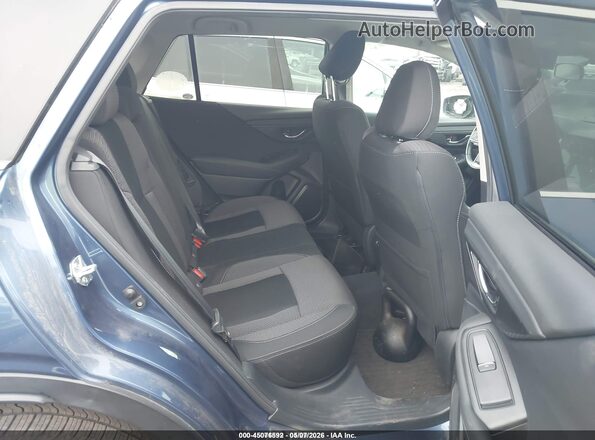 4S4BTACC9N3101373 2022 SUBARU OUTBACK Blue Vista de la etiqueta del VIN