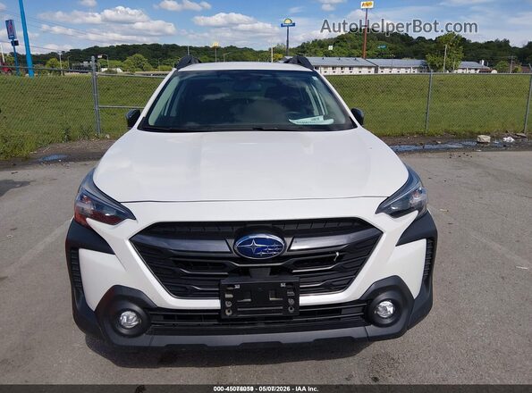 4S4BTACCXP3116385 2023 SUBARU OUTBACK Белый Вид щитка приборов