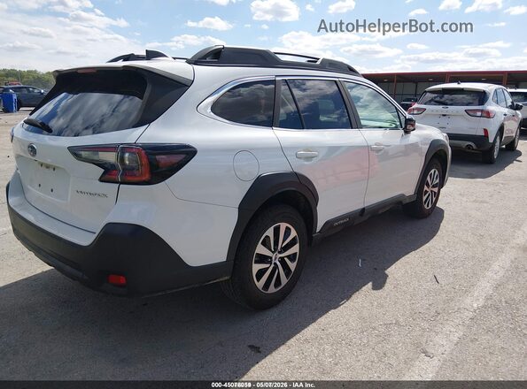 4S4BTACCXP3116385 2023 SUBARU OUTBACK Белый Задняя правая четверть