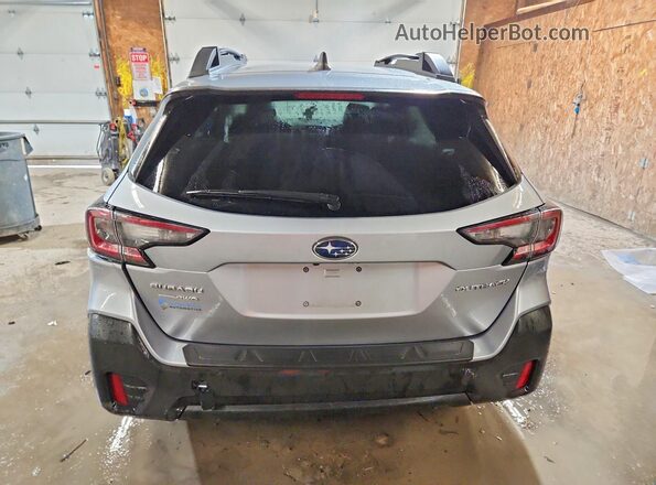4S4BTADC0M3214710 2021 SUBARU OUTBACK Серебряный Вид сзади