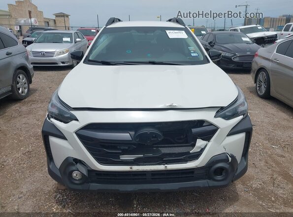 4S4BTADC0P3151872 2023 SUBARU OUTBACK White Widok wnętrza z tyłu