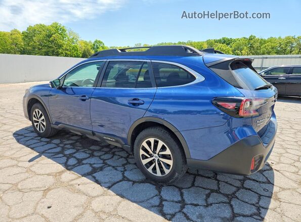 4S4BTADC1M3146269 2021 SUBARU OUTBACK Blue Tył lewy