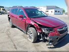 2021 Subaru Outback Premium Burgundy vin: 4S4BTADC2M3132901