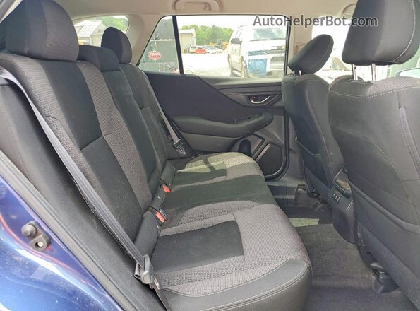 4S4BTADC3M3197420 2021 SUBARU OUTBACK Синий Вид задних сидений