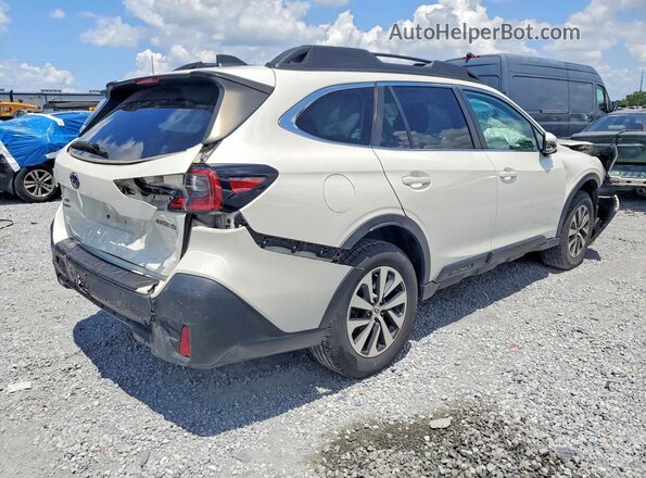 4S4BTADC3N3229140 2022 SUBARU OUTBACK Белый Задняя правая четверть