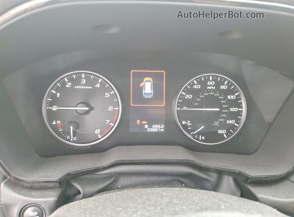 4S4BTADC3R3125639 2024 SUBARU OUTBACK Красный Вид щитка приборов