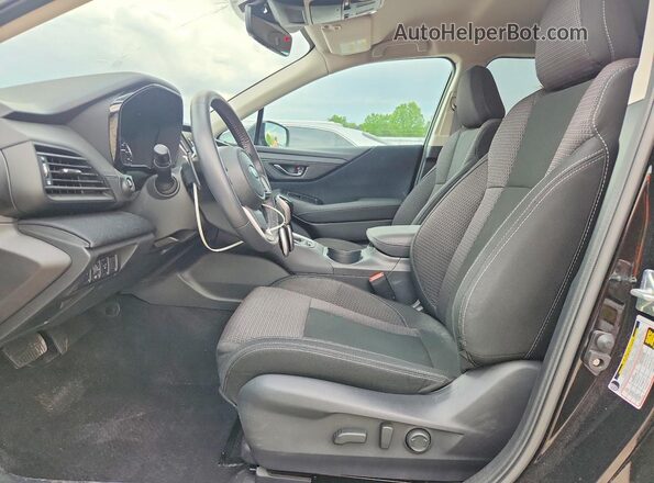 4S4BTADC4P3223110 2023 SUBARU OUTBACK Black Widok wnętrza z przodu