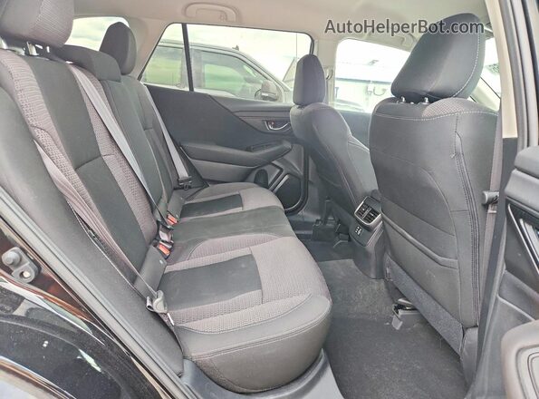 4S4BTADC4P3223110 2023 SUBARU OUTBACK Black Widok wnętrza z tyłu
