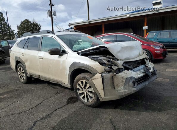 4S4BTADC5S3274155 2025 SUBARU OUTBACK Белый Передняя правая четверть