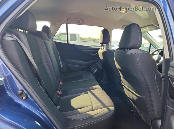 4S4BTADC6M3112733 2021 SUBARU OUTBACK Синий Вид задней части салона