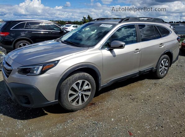 4S4BTAEC0L3131971 2020 SUBARU OUTBACK Silver Передня ліва чверть