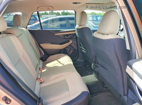 4S4BTAEC0L3131971 2020 SUBARU OUTBACK Silver Вид задніх сидінь
