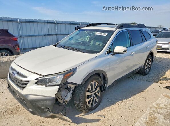 4S4BTAEC1L3209206 2020 SUBARU OUTBACK White Przód lewy