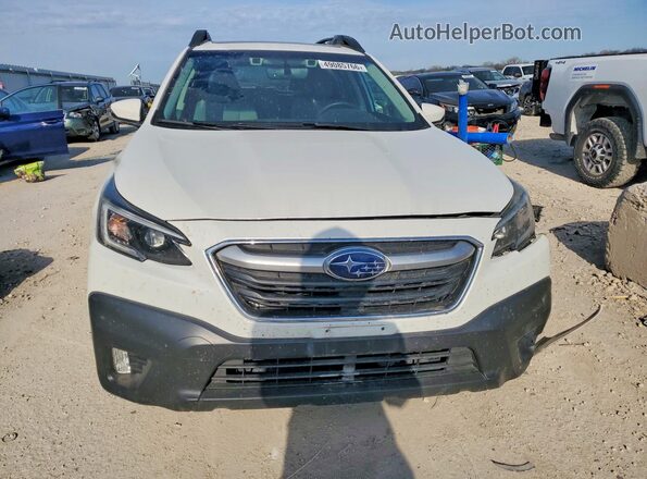 4S4BTAEC1L3209206 2020 SUBARU OUTBACK White Widok z przodu