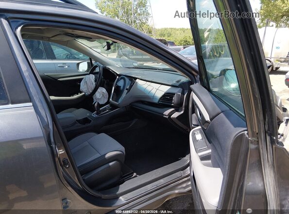 4S4BTAEC2L3172232 2020 SUBARU OUTBACK Gray Widok wnętrza z przodu