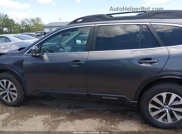 4S4BTAEC2L3172232 2020 SUBARU OUTBACK Gray Widok wnętrza 360 stopni
