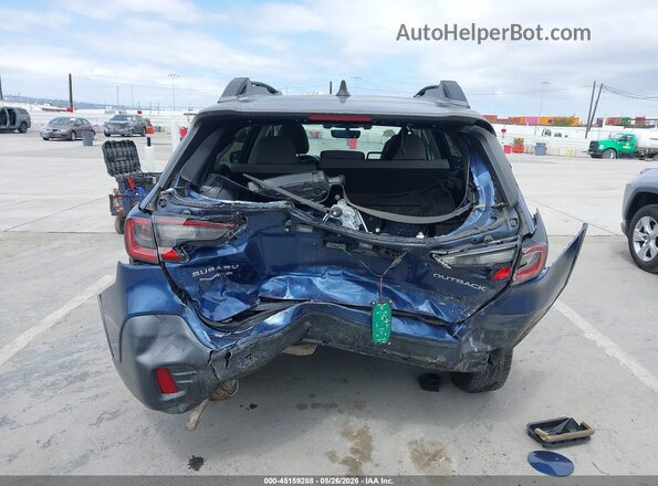 4S4BTAEC3L3124903 2020 SUBARU OUTBACK Синий Вид спереди