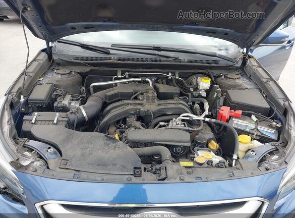 4S4BTAEC3L3124903 2020 SUBARU OUTBACK Синий Вид сзади