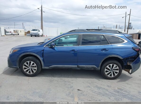 4S4BTAEC3L3124903 2020 SUBARU OUTBACK Синий 
