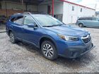 2020 Subaru Outback Premium Blue vin: 4S4BTAEC6L3197439