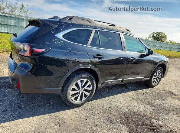 4S4BTAEC8L3201040 2020 SUBARU OUTBACK Черный Задняя правая четверть