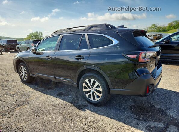 4S4BTAEC8L3201040 2020 SUBARU OUTBACK Черный Задняя левая четверть