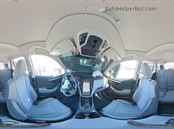 4S4BTAFC0S3254389 2025 SUBARU OUTBACK Серебряный Панорамный вид салона 360°