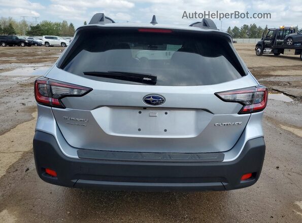 4S4BTAFC1R3300838 2024 SUBARU OUTBACK Серебряный Вид сзади