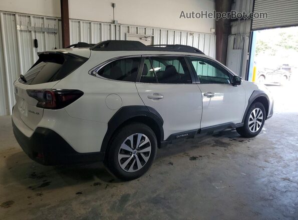 4S4BTAFC2S3183194 2025 SUBARU OUTBACK Белый Задняя правая четверть