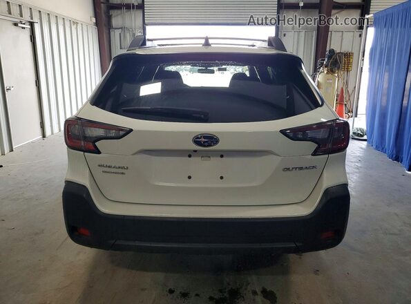 4S4BTAFC2S3183194 2025 SUBARU OUTBACK Белый Вид сзади