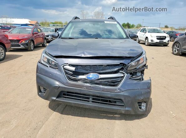 4S4BTAFC3N3231659 2022 SUBARU OUTBACK Gray Widok z przodu