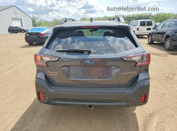 4S4BTAFC3N3231659 2022 SUBARU OUTBACK Gray Widok z tyłu