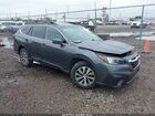 2022 Subaru Outback Premium Серый vin: 4S4BTAFC4N3102863