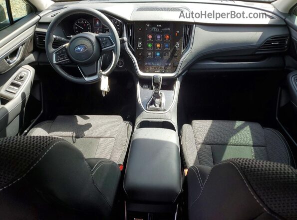 4S4BTAFC4S3165893 2025 SUBARU OUTBACK Красный Вид панели приборов