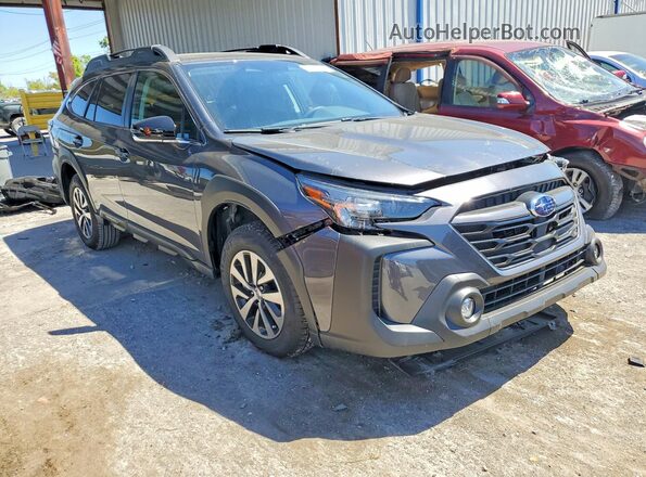 4S4BTAFC4S3333869 2025 SUBARU OUTBACK Серый Передняя правая четверть