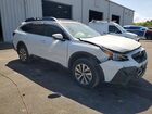 2022 Subaru Outback Premium Белый vin: 4S4BTAFC5N3203734