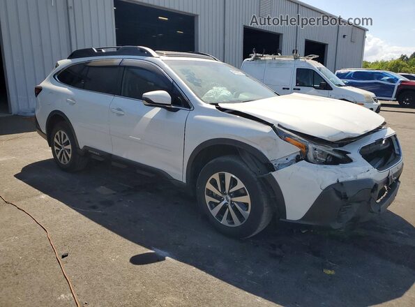 4S4BTAFC5N3203734 2022 SUBARU OUTBACK Белый Передняя правая четверть