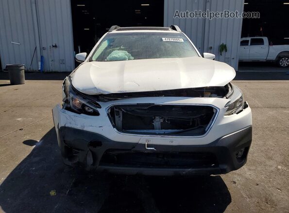 4S4BTAFC5N3203734 2022 SUBARU OUTBACK Белый Вид спереди