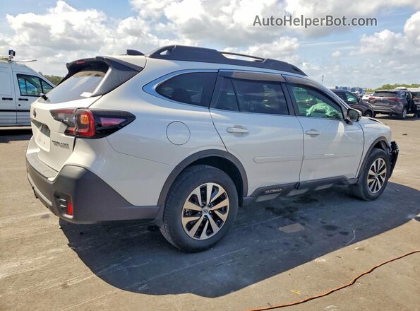 4S4BTAFC5N3203734 2022 SUBARU OUTBACK Белый Задняя правая четверть