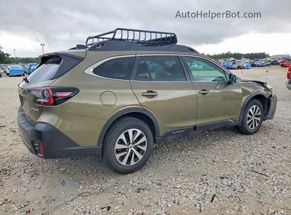 4S4BTAFC6N3228657 2022 SUBARU OUTBACK Зеленый Задняя правая четверть