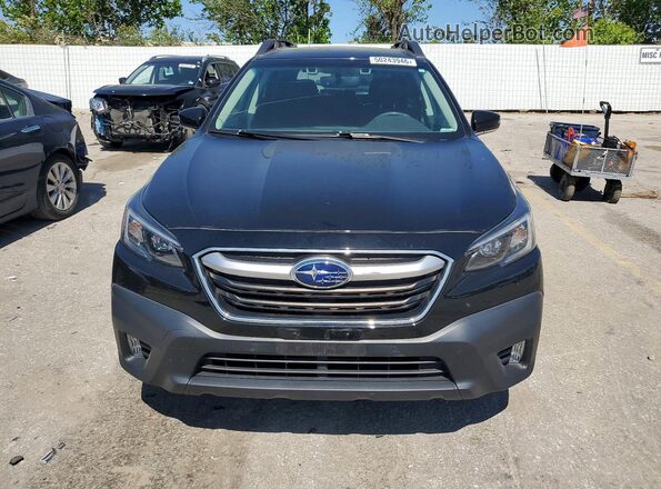 4S4BTAFC7N3272313 2022 SUBARU OUTBACK Черный Вид спереди
